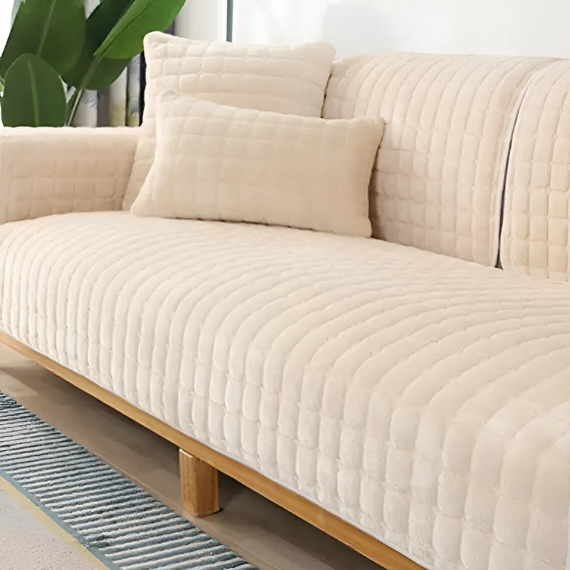 PlushCover™ Neuer Sofa-Look in einem einfachen Schritt!