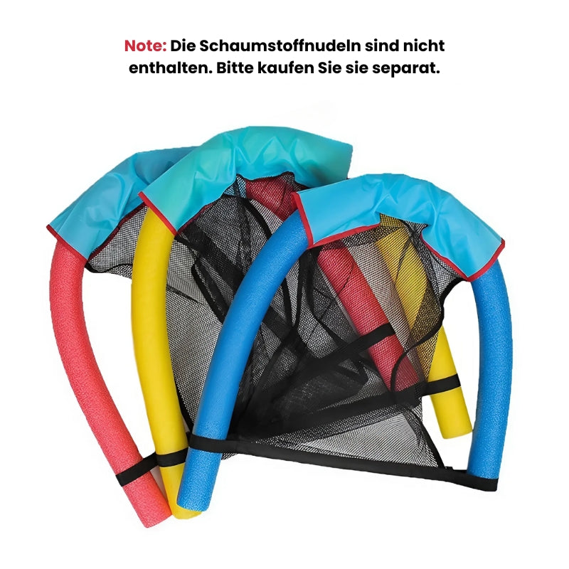 1+1 Gratis | Strapazierfähiger schwimmender Pool-Stuhl aus Mesh