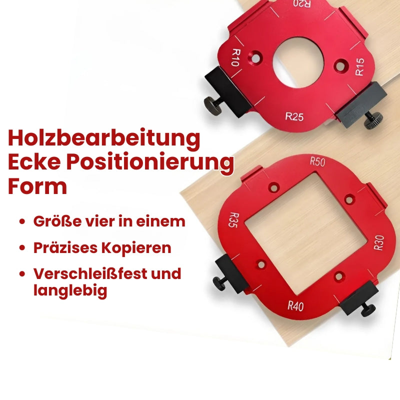 4 in 1 Positionierungsform für die Holzbearbeitung