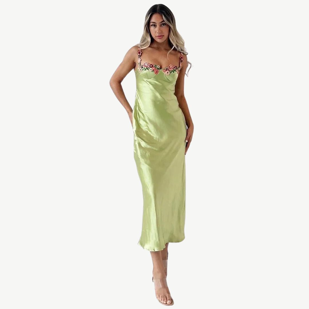 Gaelle | Slip-Kleid aus Satin