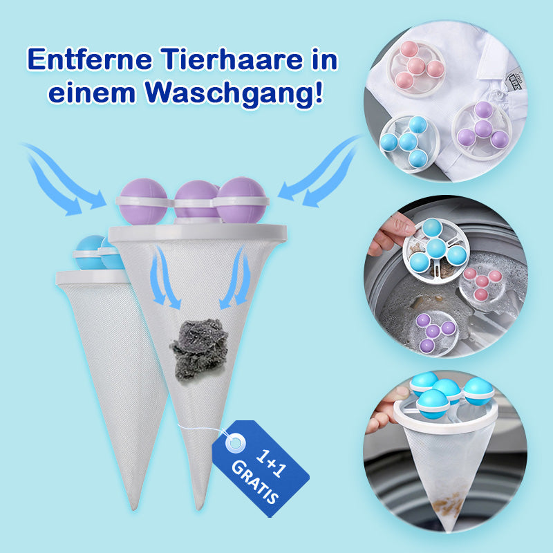 HairCatcher™️ | Entferne Tierhaare in einem Waschgang!