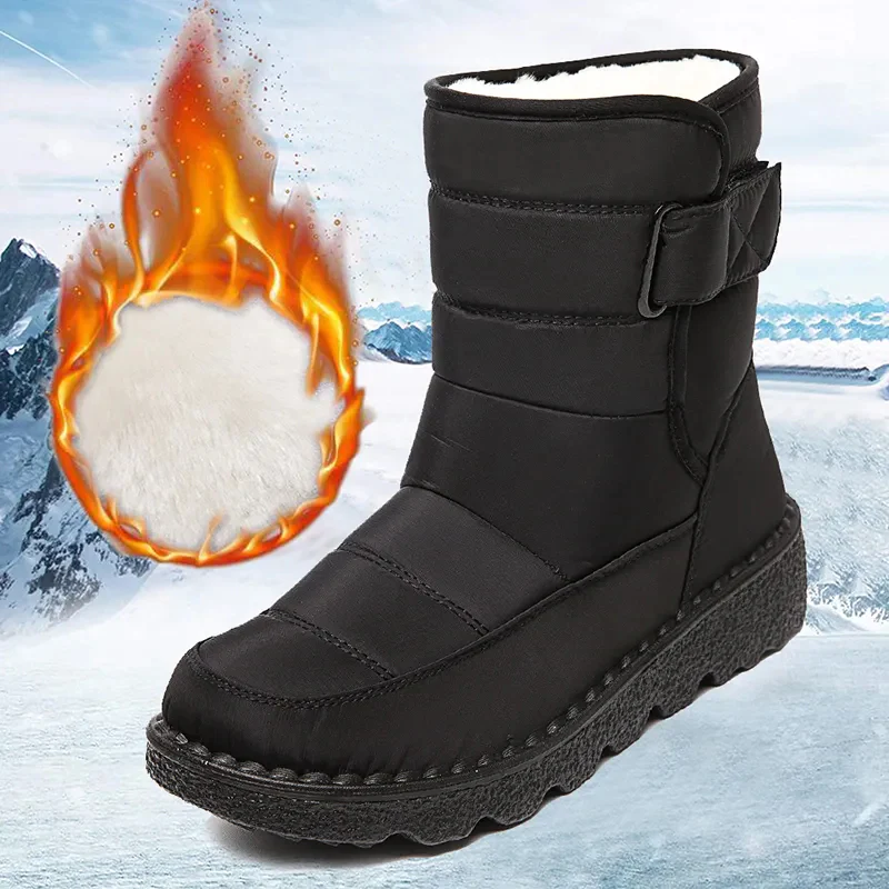 Sandra - Stilvolle und Wasserdichte Winter-Snowboots für Damen