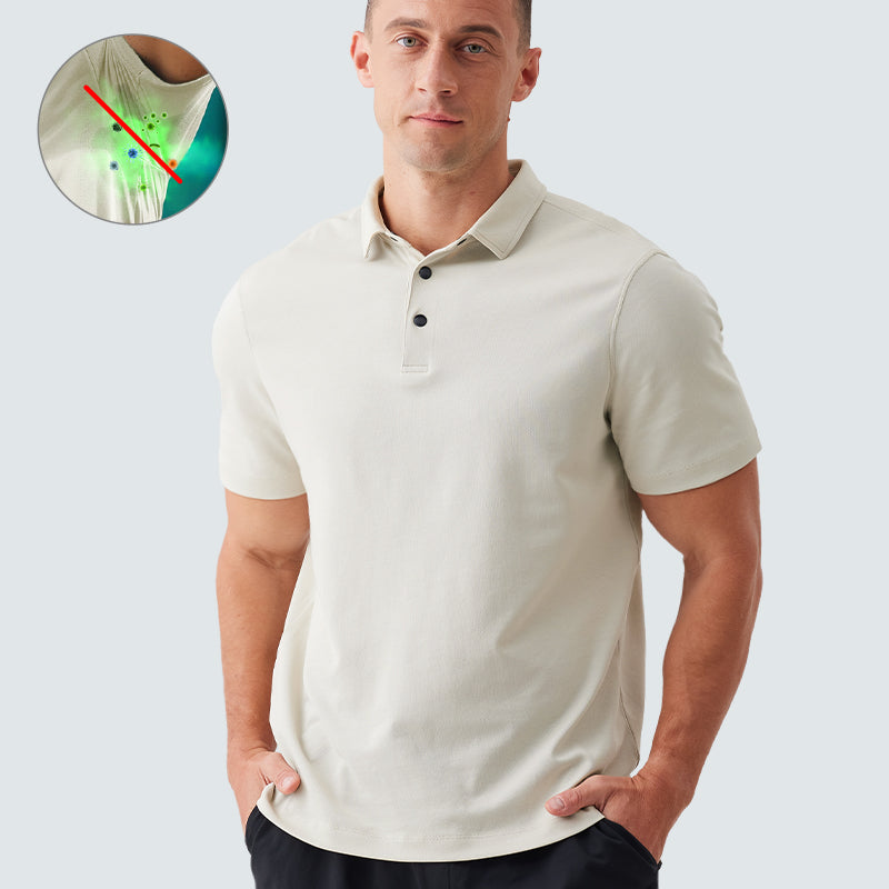 Andreas | Herren-Poloshirt mit halben Ärmeln