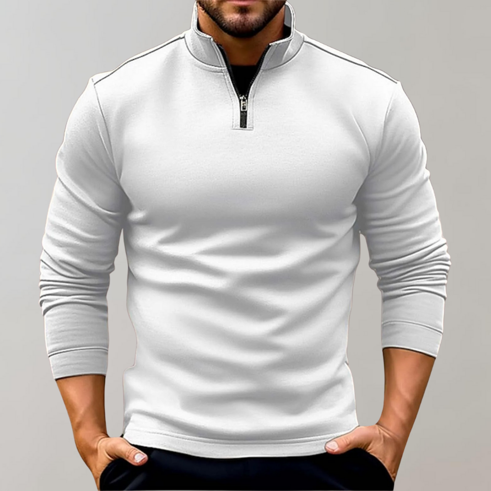 Lyyti | Warm Herren Pullover mit Reißverschluss