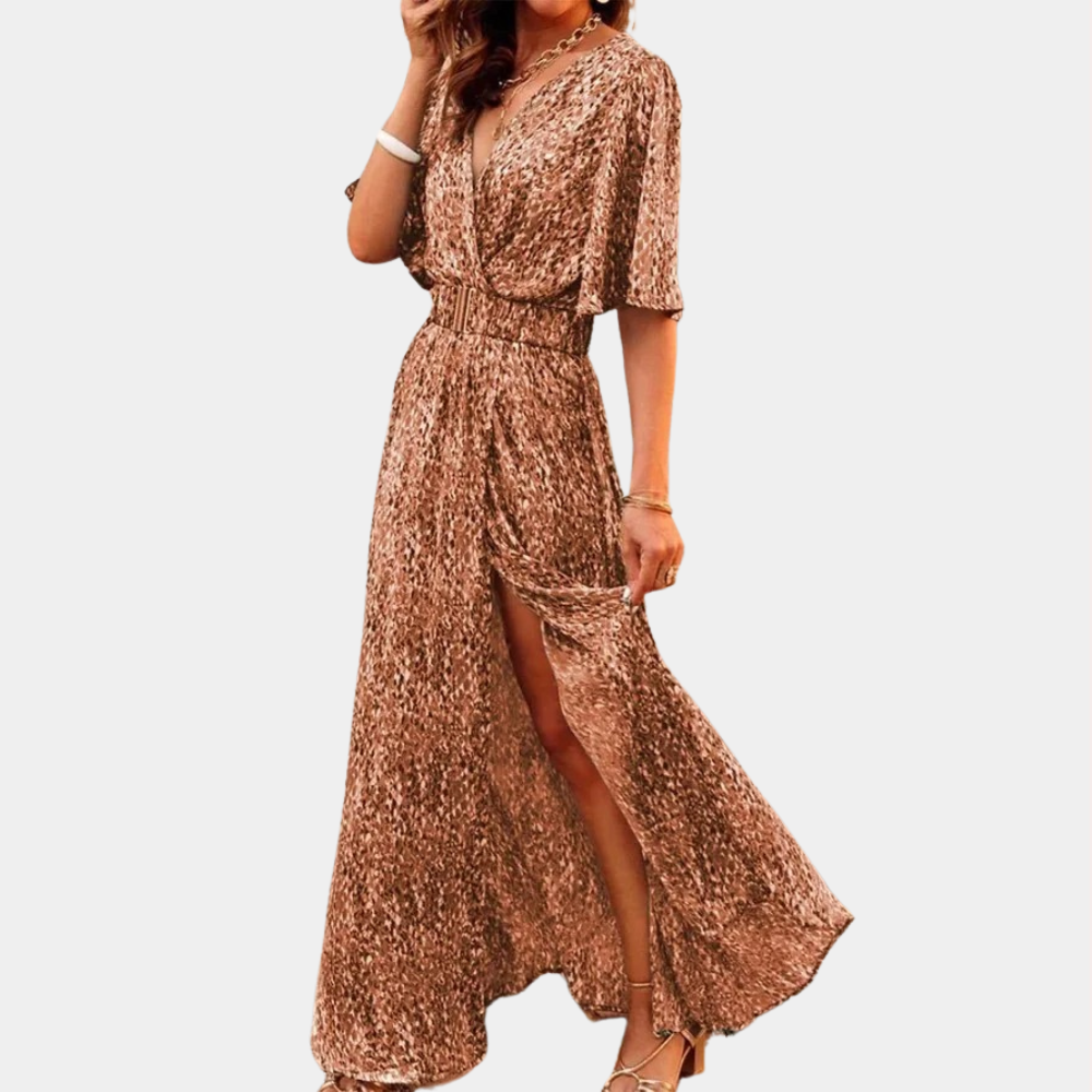 Risette | Maxi-Wickelkleid für Frauen