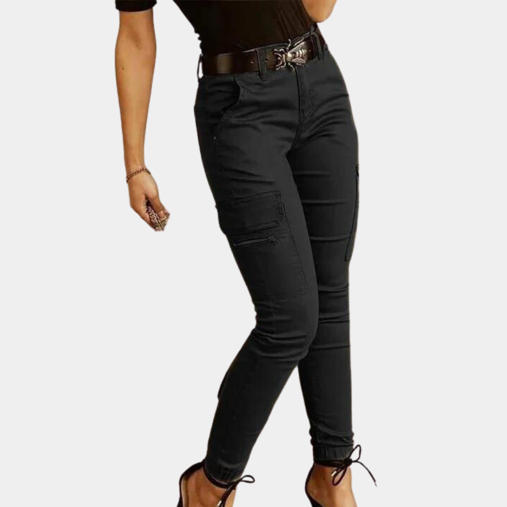 Tilda | Dames lässige Cargo-Jeans