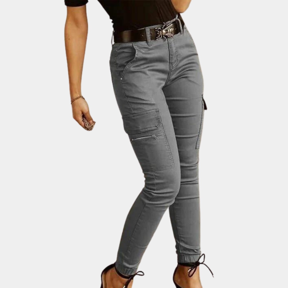 Tilda | Dames lässige Cargo-Jeans