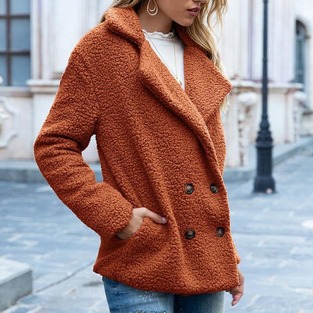 AMARA - Elegante Kunstfelljacke