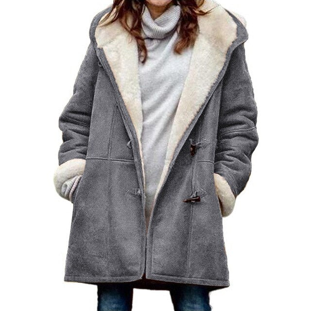 Warme Winterjacke für Frauen