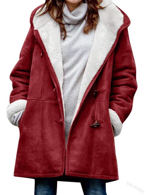 Warme Winterjacke für Frauen