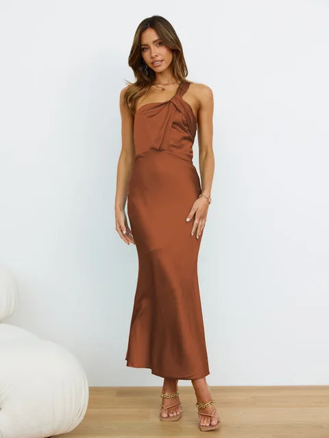 Tina | Elegantes One-Shoulder-Bodycon-Kleid