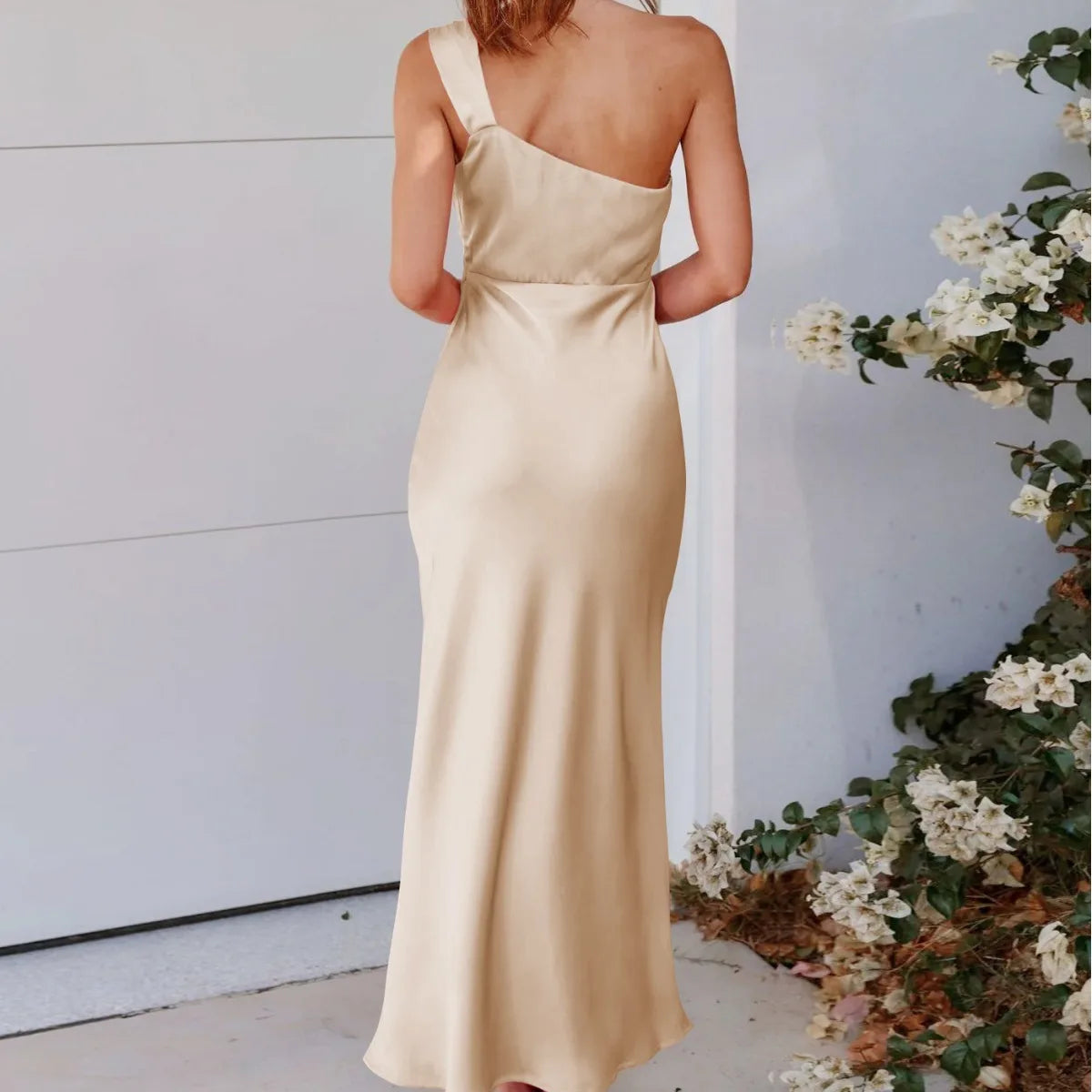 Tina | Elegantes One-Shoulder-Bodycon-Kleid