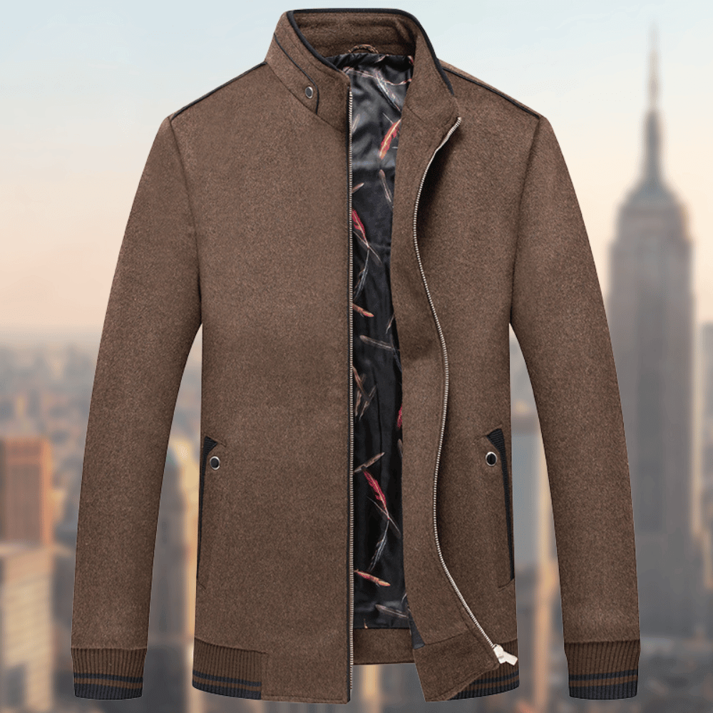 Winterjacke mit Stehkragen für Männer