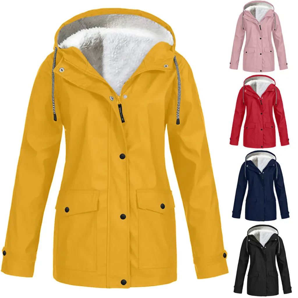 Wilma - Lässige Herbst Wind und Wasserdichte Outdoor Jacke für Damen