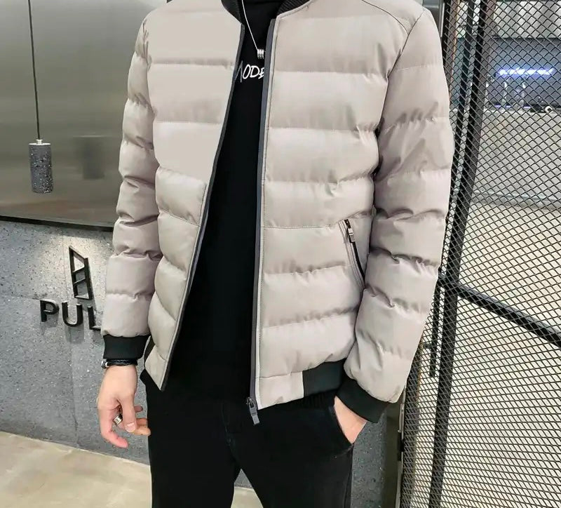 Rex - Stilvolle Casual Bomber Winterjacke für Herren