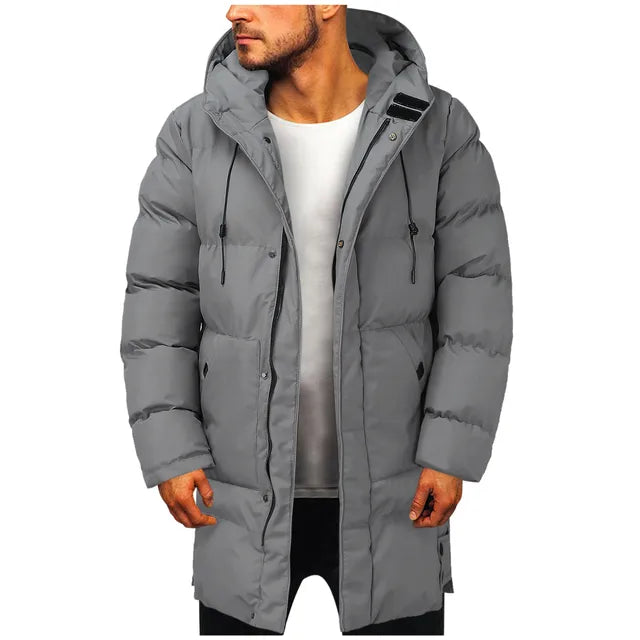 Ryan - Lange Steppjacke für Herren