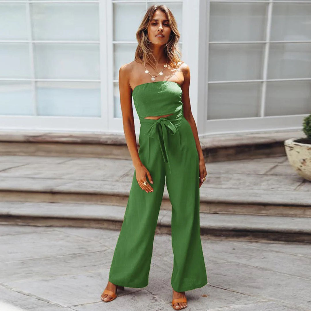 Jasmin | Trägerloser eleganter Jumpsuit