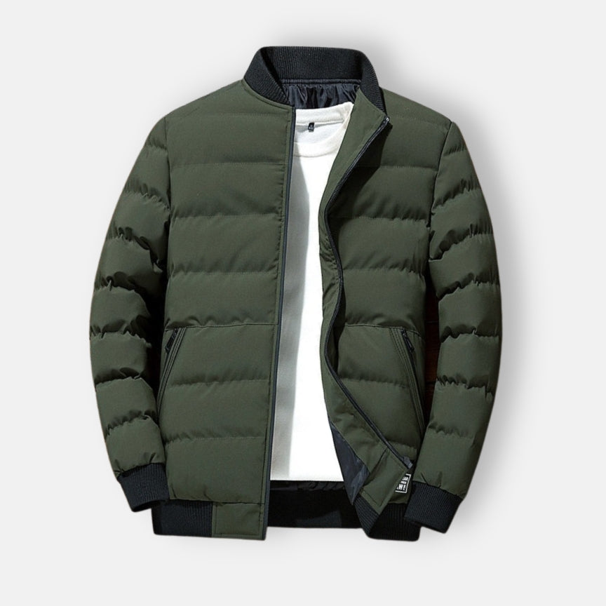 Rex - Stilvolle Casual Bomber Winterjacke für Herren