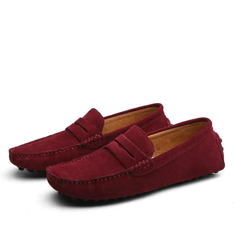 Hugo | Wildleder-Loafer im italienischen Stil