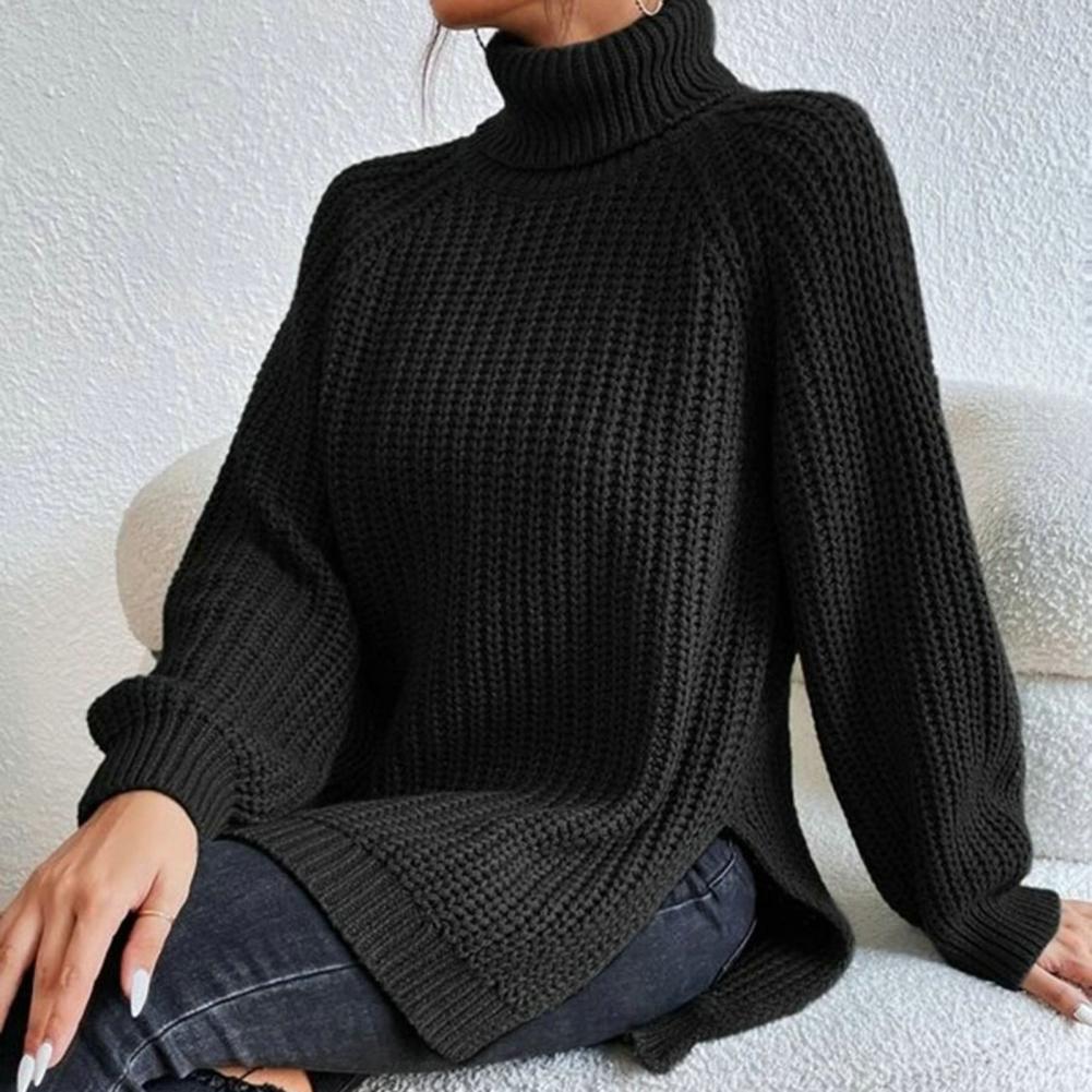 Eleganter Rollkragenpullover für Frauen