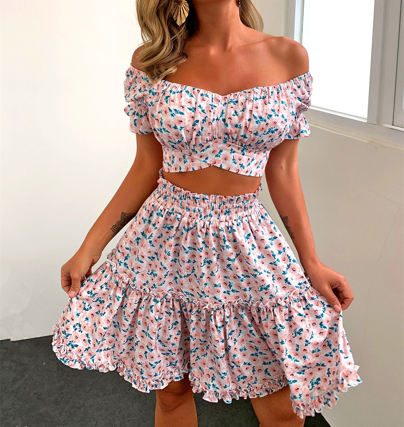 Two Piece Set Blumen