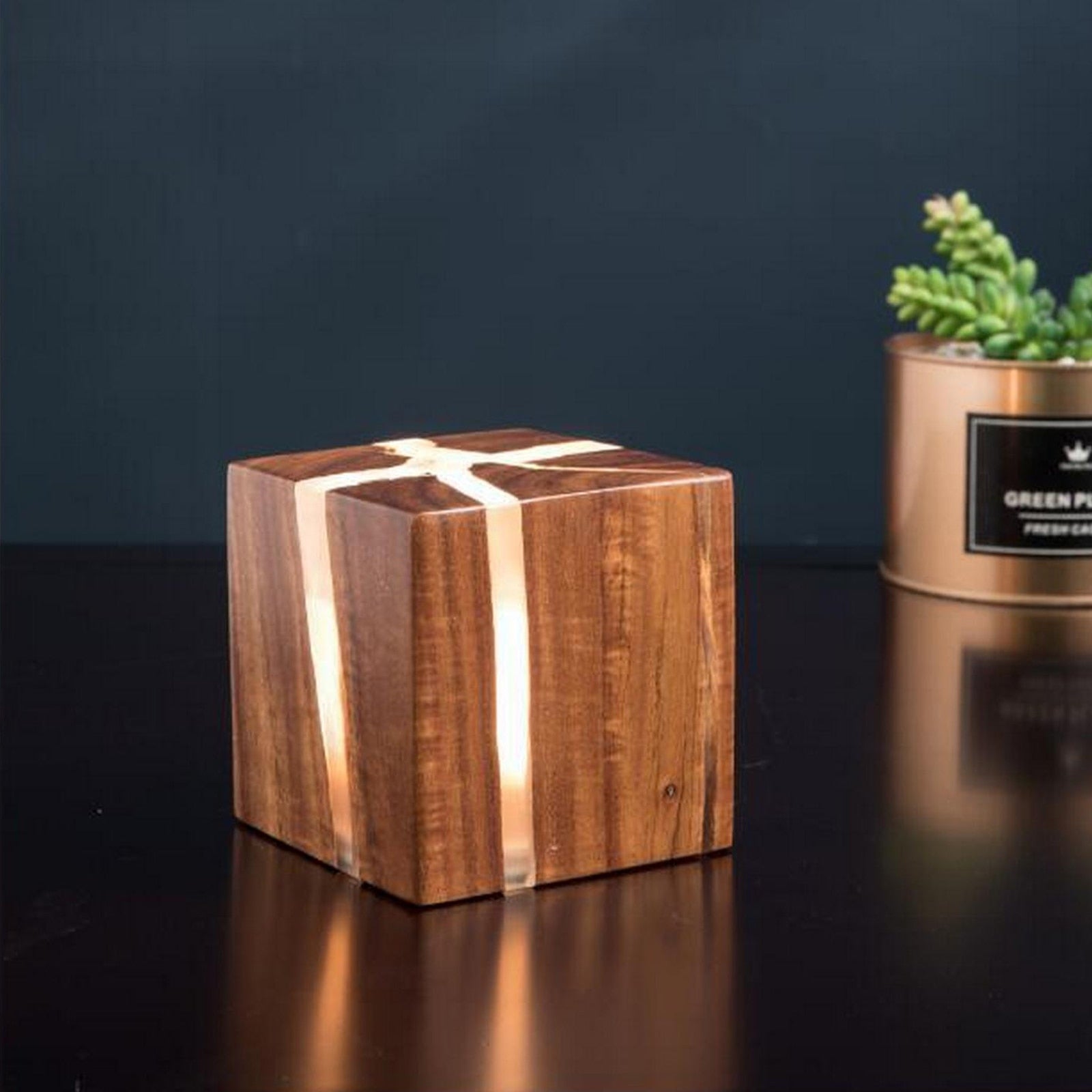 50% Rabatt | WoodLamp™️ Riss Holz Licht