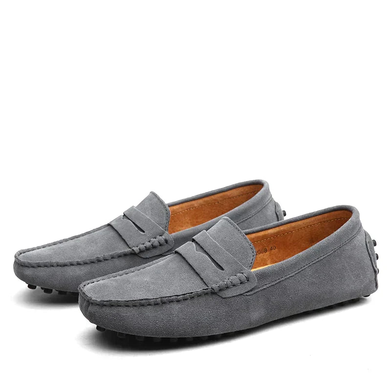 Hugo | Wildleder-Loafer im italienischen Stil