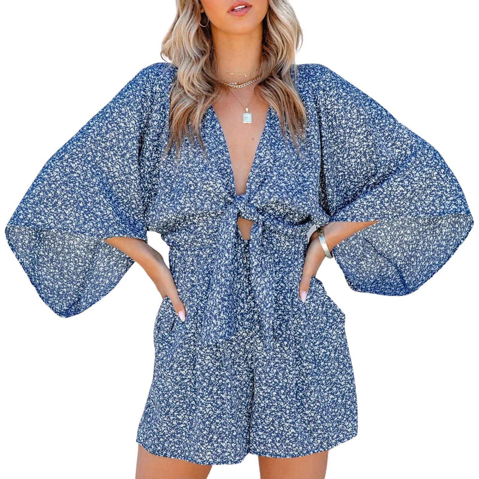 Playsuit mit Schleife