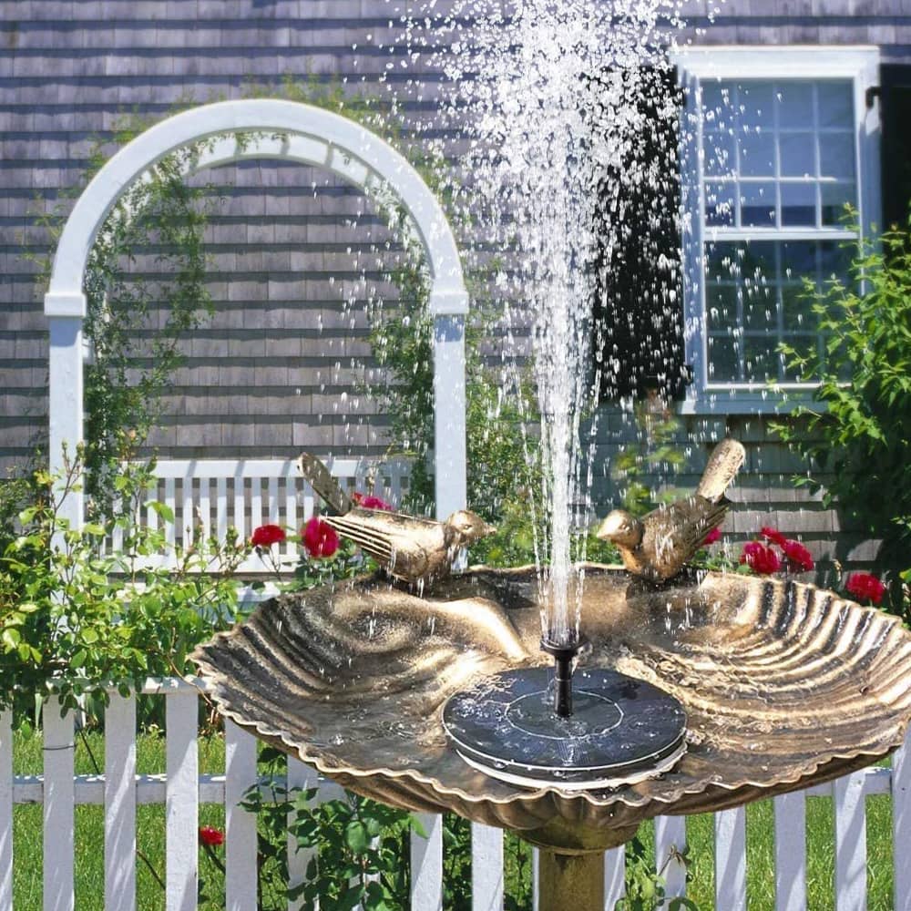 Solar-Wasserbrunnenpumpe - Umweltfreundliche Gartendekoration