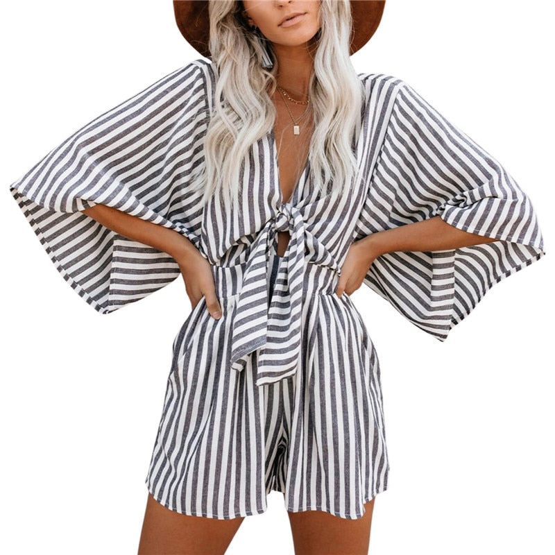 Playsuit mit Schleife