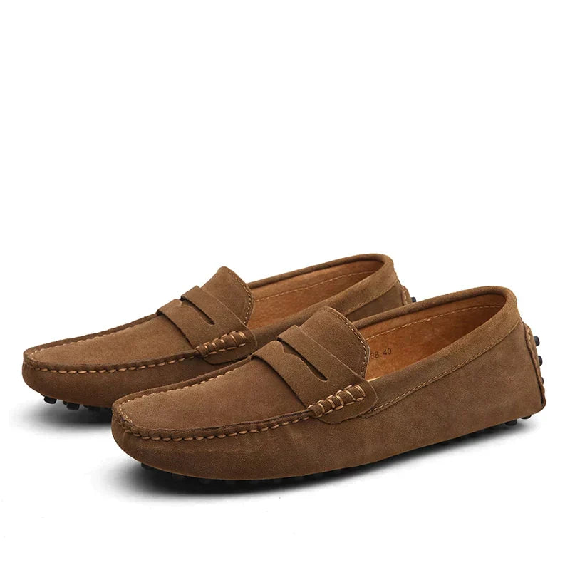 Hugo | Wildleder-Loafer im italienischen Stil