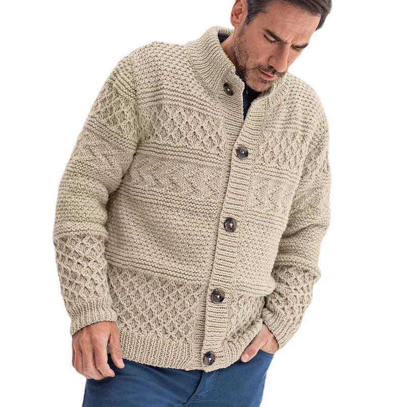 Hank | Strickjacke aus Grobstrickpullover