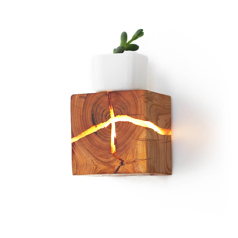 50% Rabatt | WoodLamp™️ Riss Holz Licht