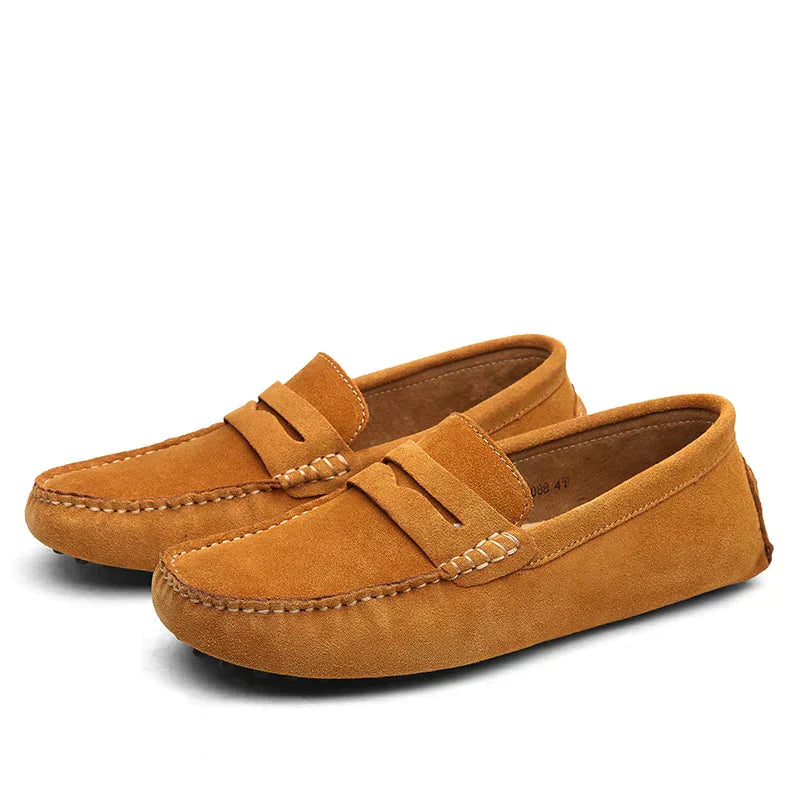 Hugo | Wildleder-Loafer im italienischen Stil