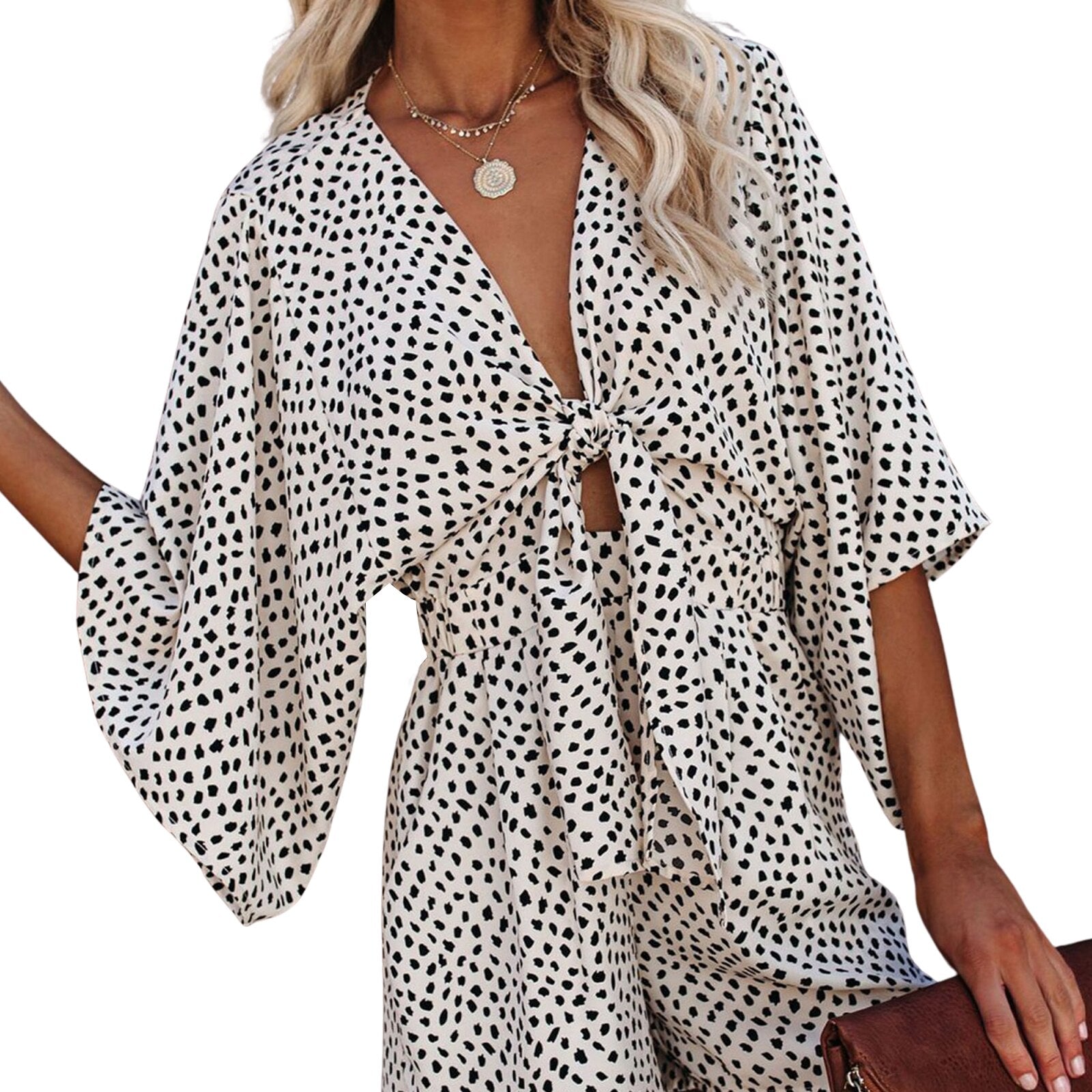 Playsuit mit Schleife