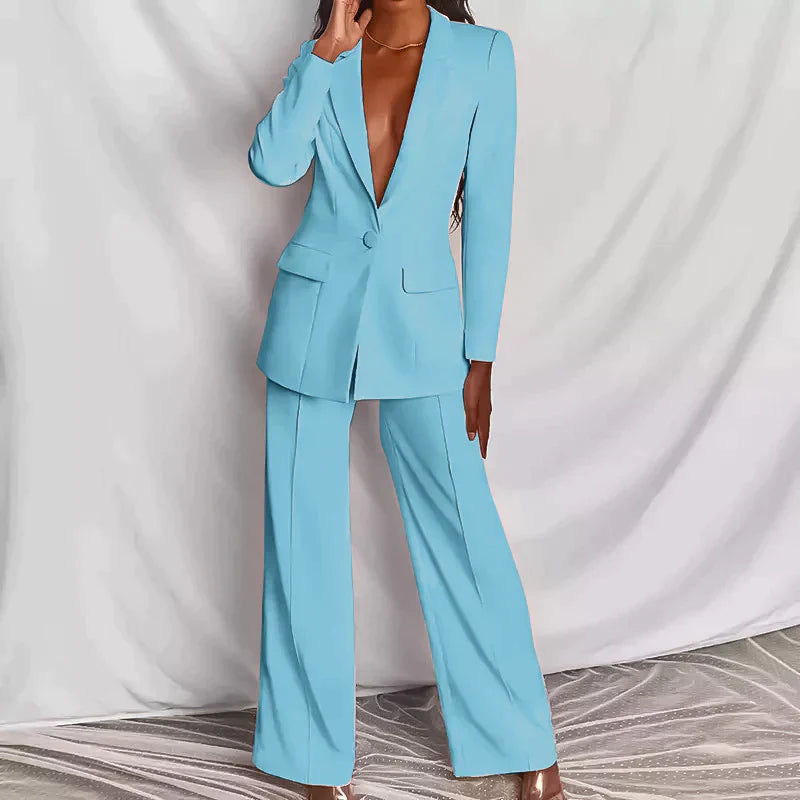 JESIKA | Stilvolles Set bestehend aus edlem Blazer und eleganter Hose