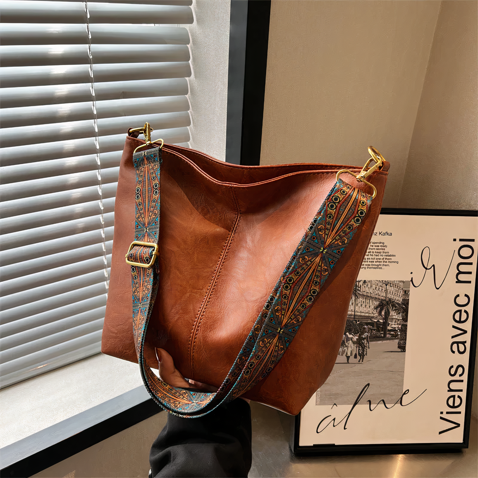 Lala | Vintage Ledertasche