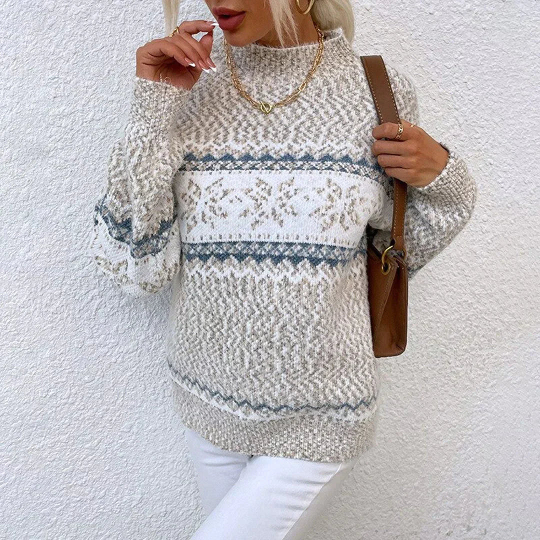 Lalezka | Rollkragen-Strickpullover