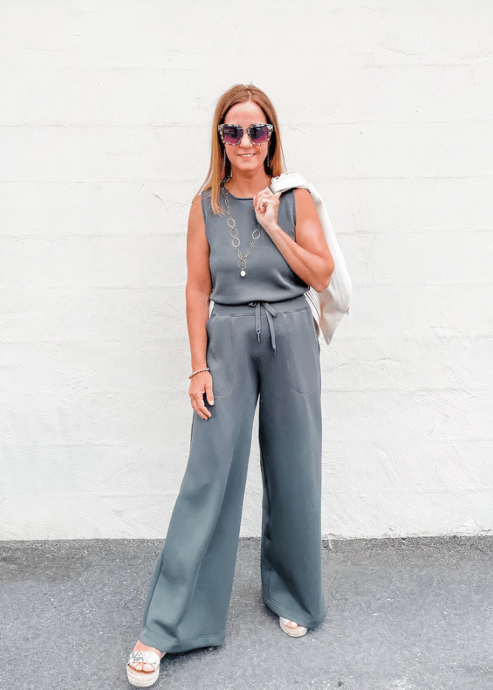 Ärmelloser Jumpsuit | Lorna