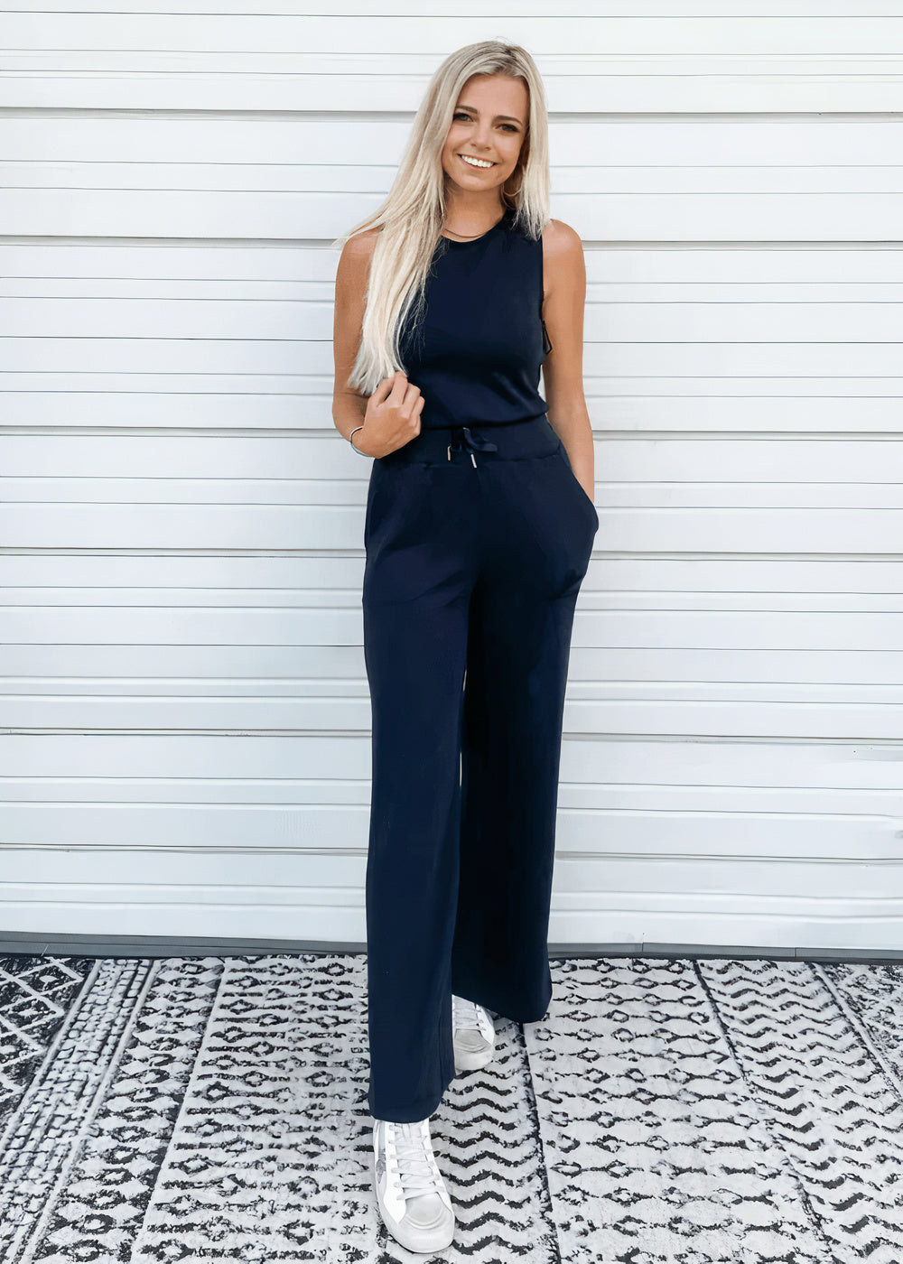 Ärmelloser Jumpsuit | Lorna