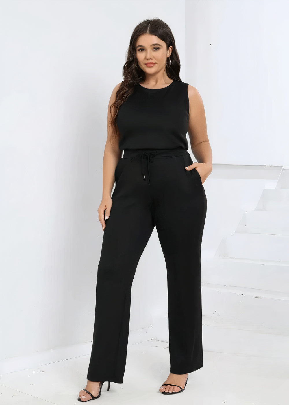 Ärmelloser Jumpsuit | Lorna