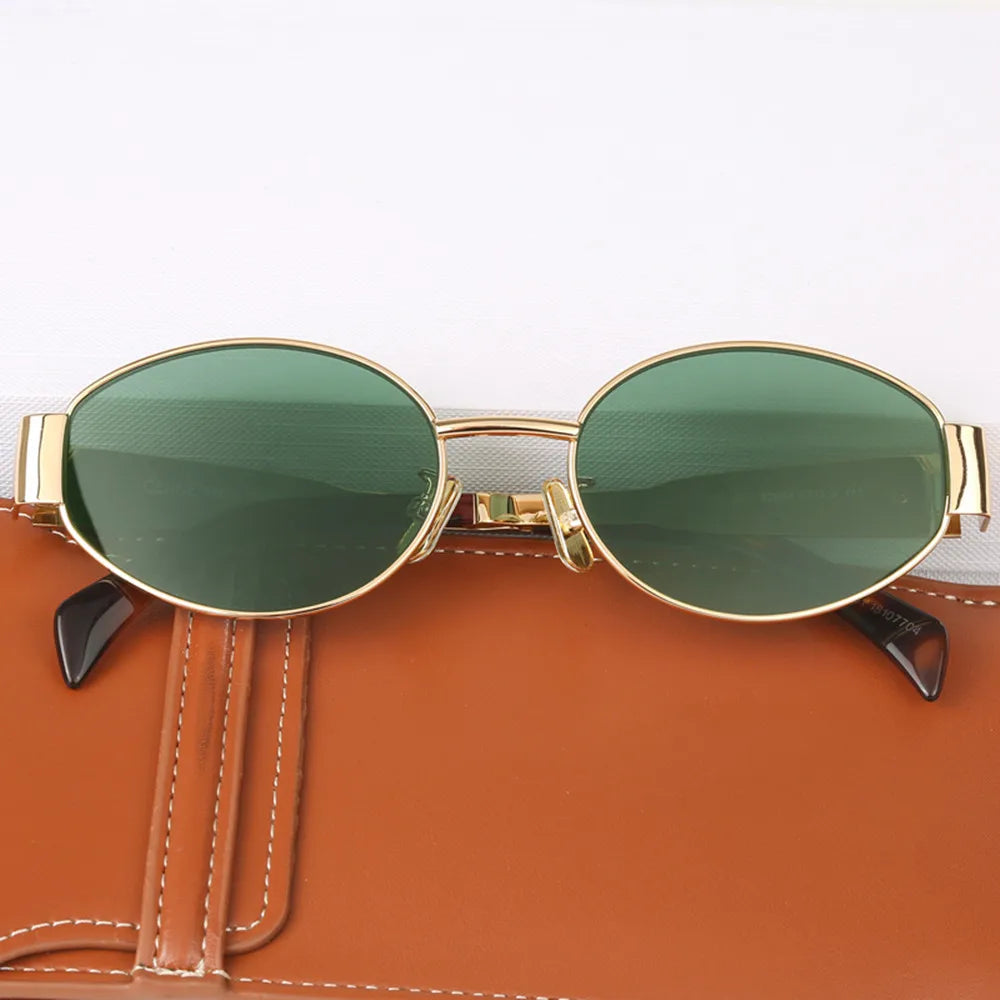 Aurora | Stylische Retro-Sonnenbrille mit Metallrahmen