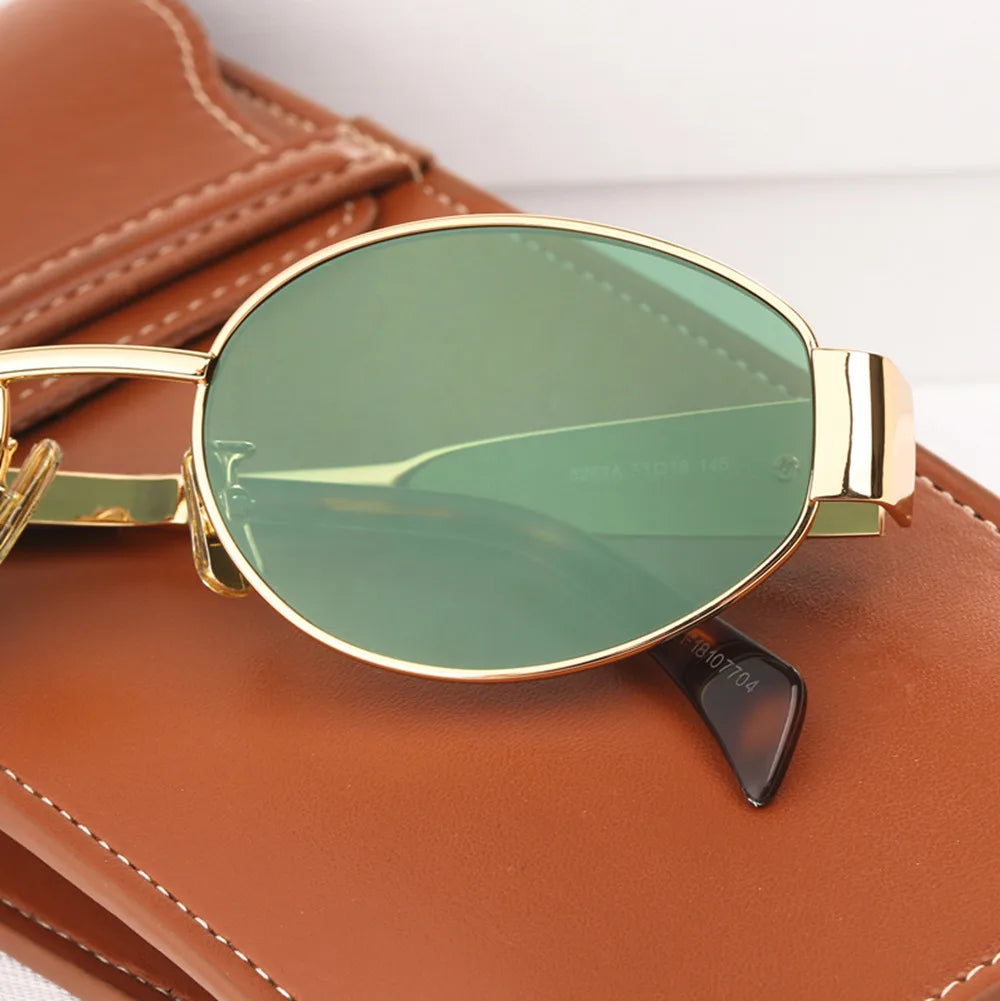 Aurora | Stylische Retro-Sonnenbrille mit Metallrahmen