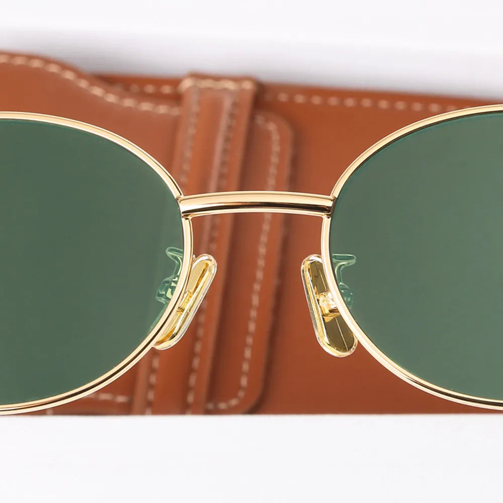 Aurora | Stylische Retro-Sonnenbrille mit Metallrahmen