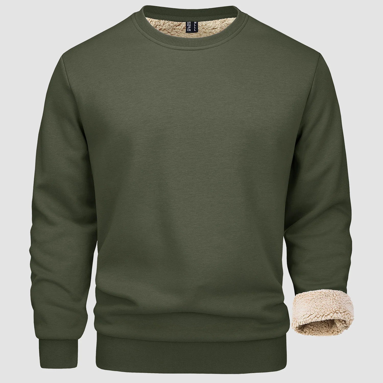 Benjamin | gefüttertes fleece-sweatshirt