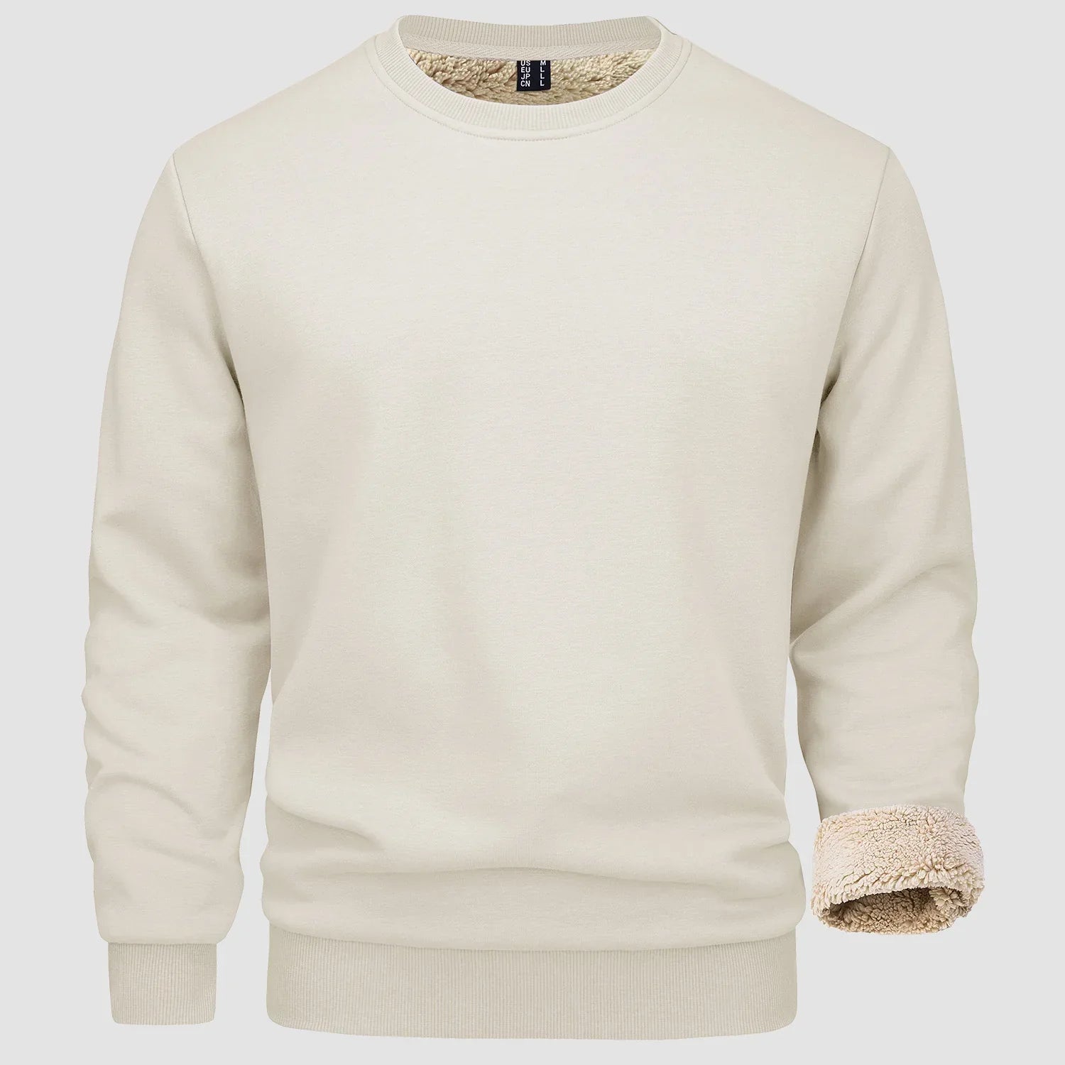 Benjamin | gefüttertes fleece-sweatshirt