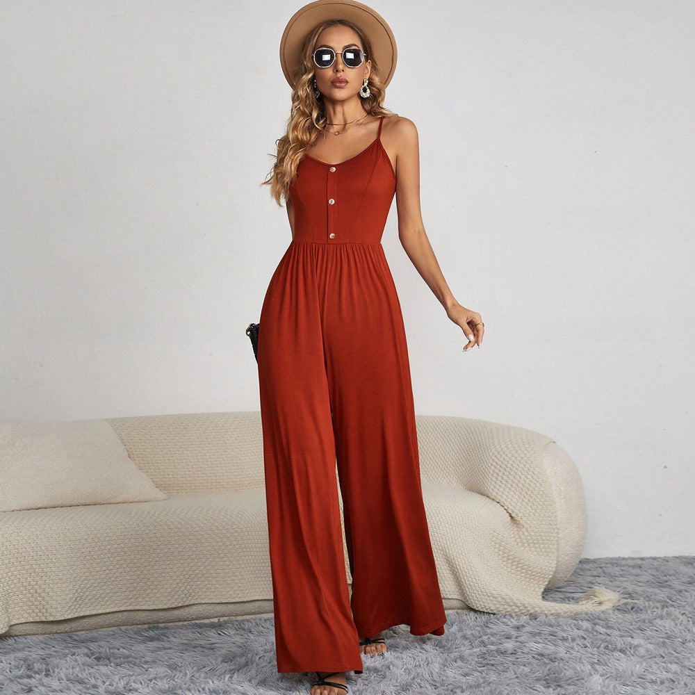 Jumpsuit mit weitem Bein | Peri