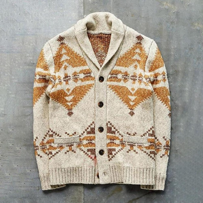 Grayson - Vintage und gemütliche Strickjacke