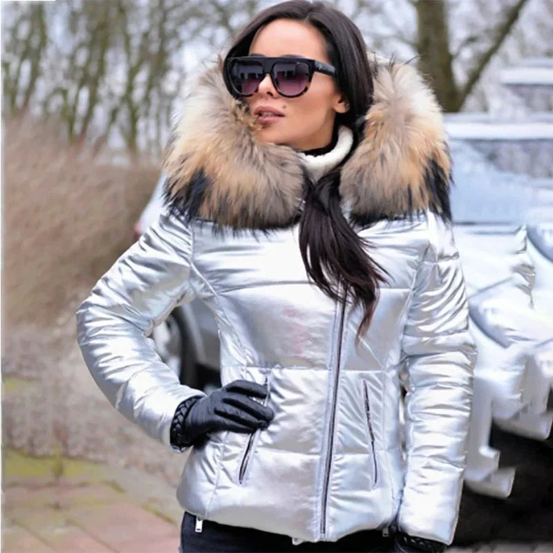 Rana | Winterjacke mit Fellkapuze