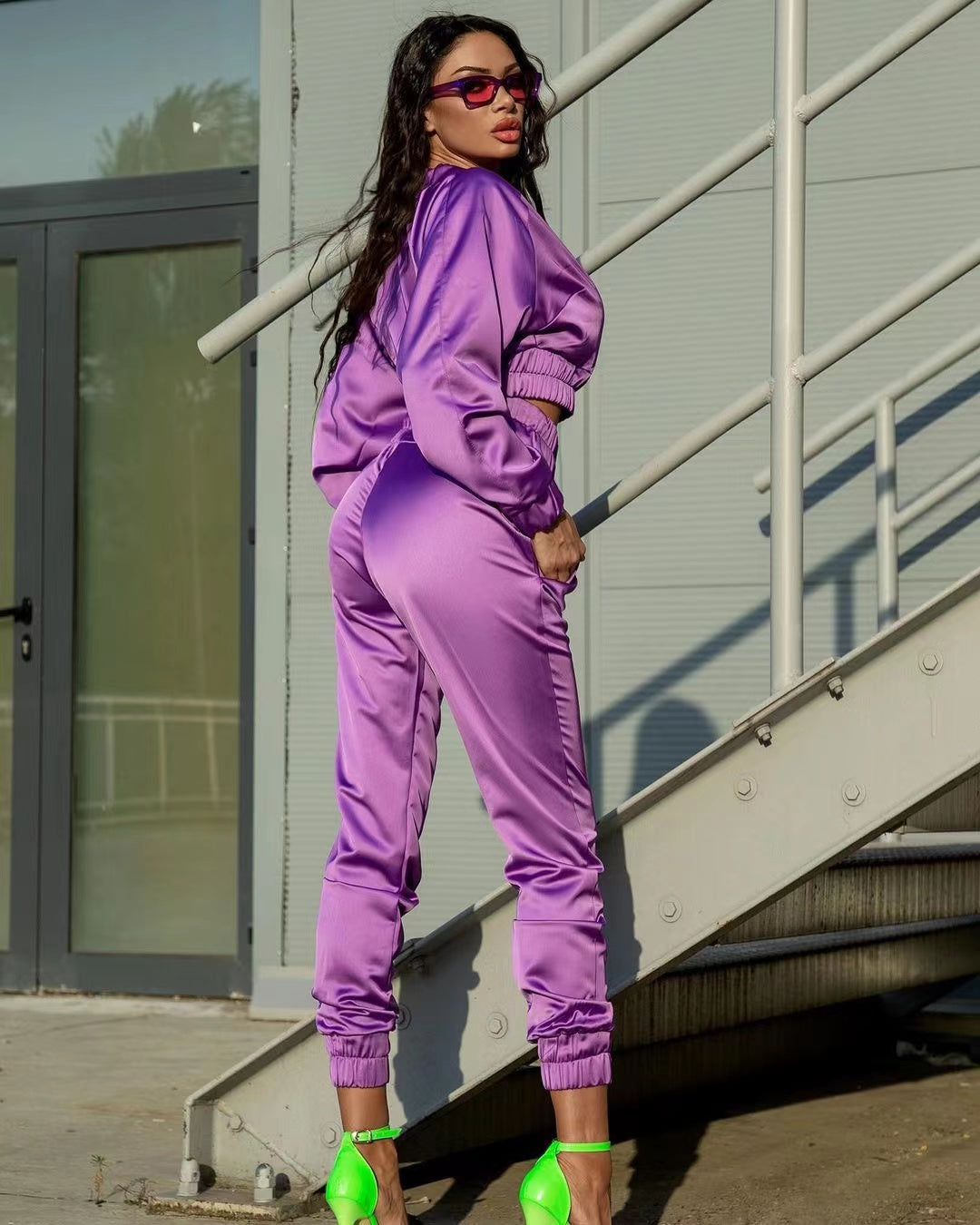 Satin Tracksuit